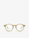 Izipizi Round-Framed Golden Green Reading Glasses