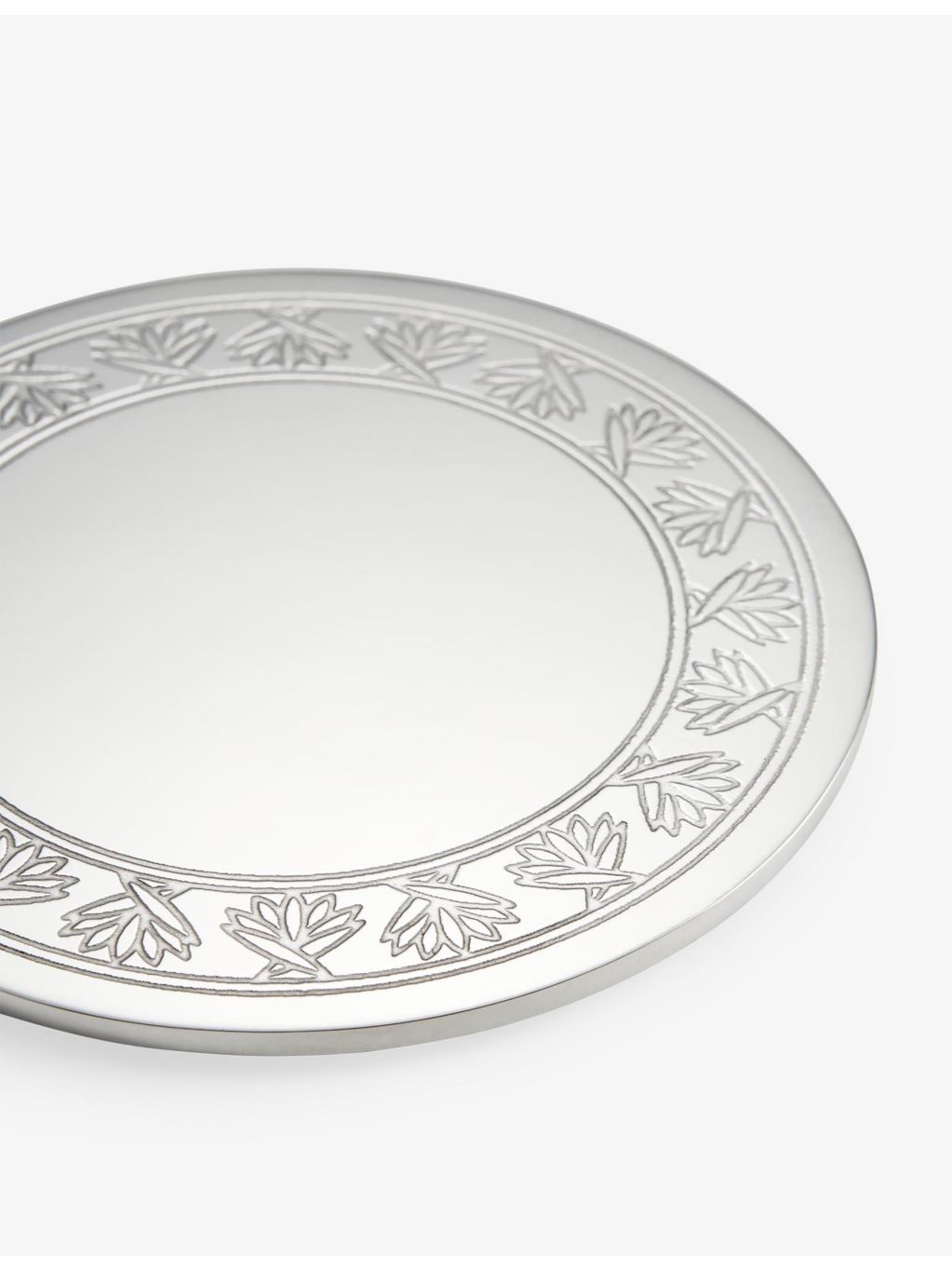 Soho Home silver-plated coasters set of four 13cm (British brand)