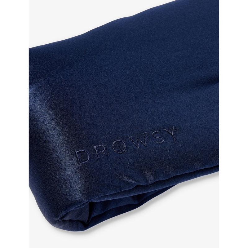 Drowsy Sleep Co silk padded sleep mask, UK version