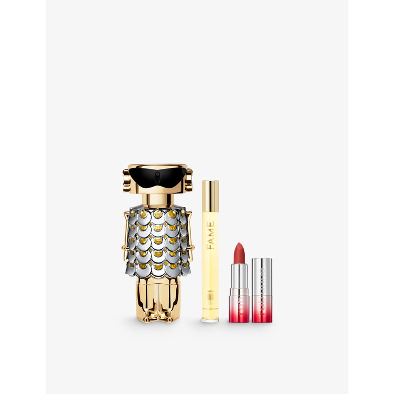 Rabanne Fame 80ml gift set with lipstick, imported from the UK