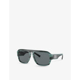 Dolce & Gabbana DG4403 pilot-frame tortoiseshell acetate sunglasses, UK version