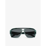 Dolce & Gabbana DG4403 pilot-frame tortoiseshell acetate sunglasses, UK version