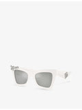 Dolce & Gabbana cat-eye acetate sunglasses DG4434, imported from the UK