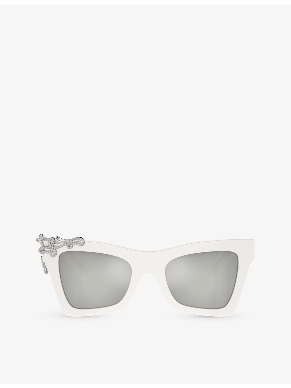 Dolce & Gabbana cat-eye acetate sunglasses DG4434, imported from the UK