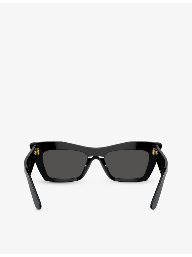 Dolce & Gabbana cat-eye acetate sunglasses, imported from the UK