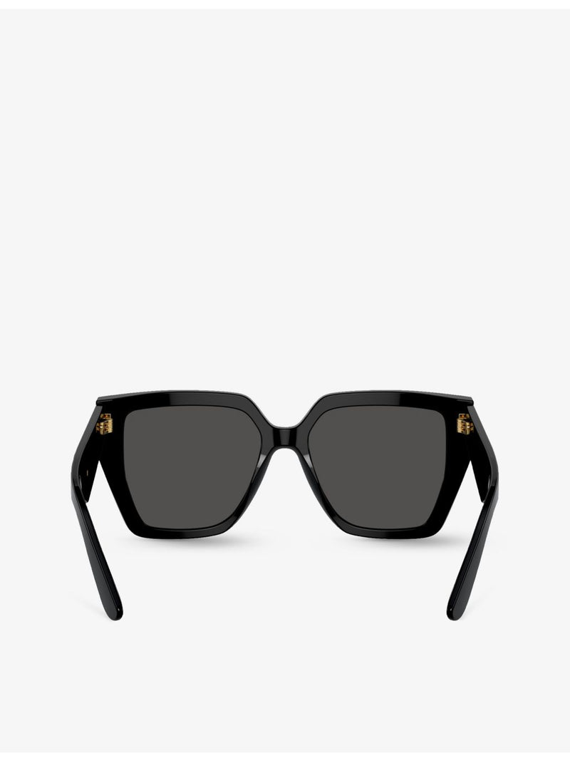 Dolce & Gabbana DG4438 square-frame acetate sunglasses (British brand)