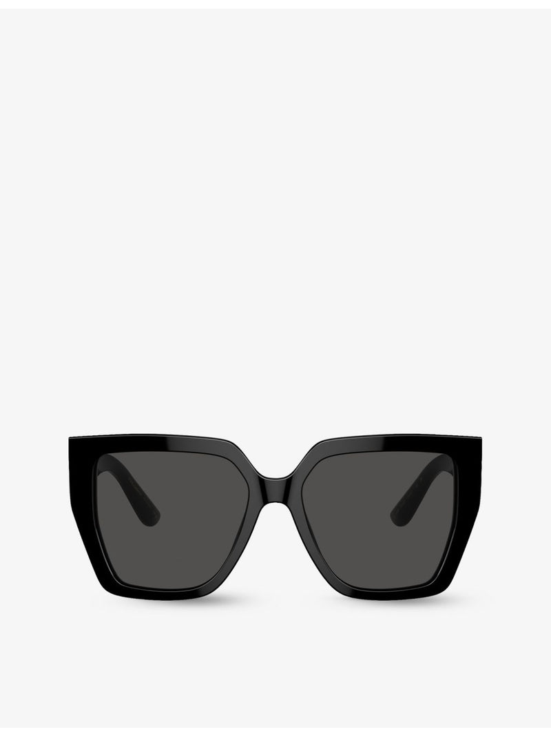 Dolce & Gabbana DG4438 square-frame acetate sunglasses (British brand)