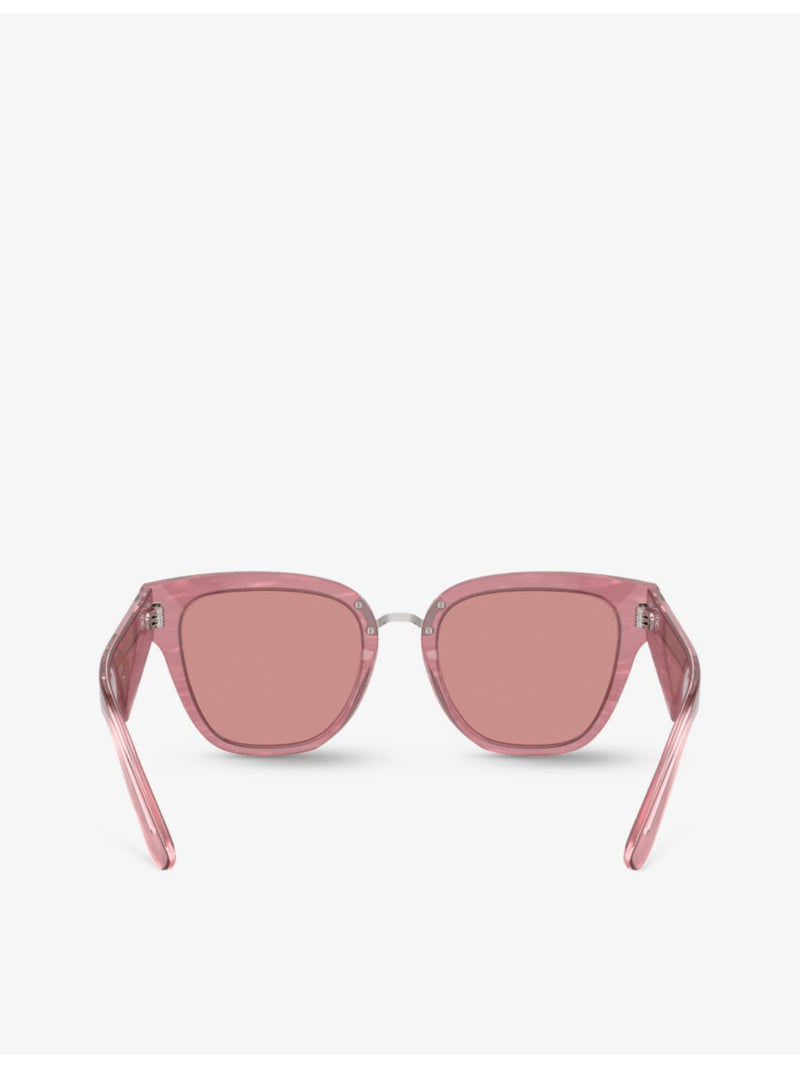 Dolce & Gabbana DG4437 butterfly acetate sunglasses, imported from the UK