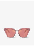 Dolce & Gabbana DG4437 butterfly acetate sunglasses, imported from the UK