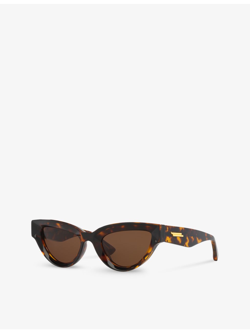 Bottega Veneta cat-eye sunglasses tortoiseshell frame, UK version
