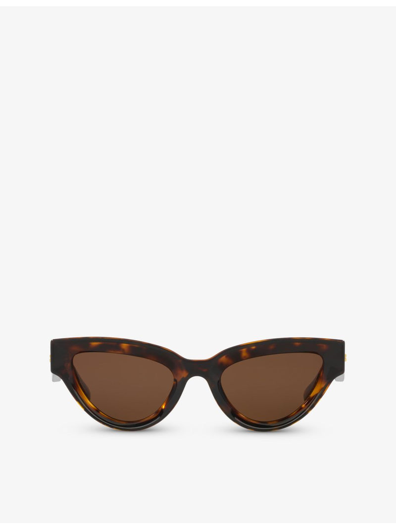 Bottega Veneta cat-eye sunglasses tortoiseshell frame, UK version