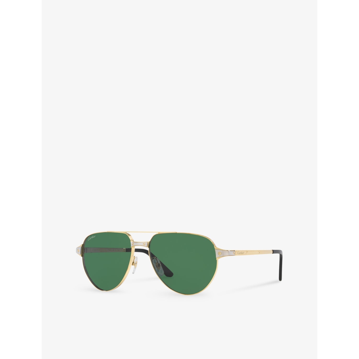 Cartier CT0425S pilot-frame metal sunglasses - British product