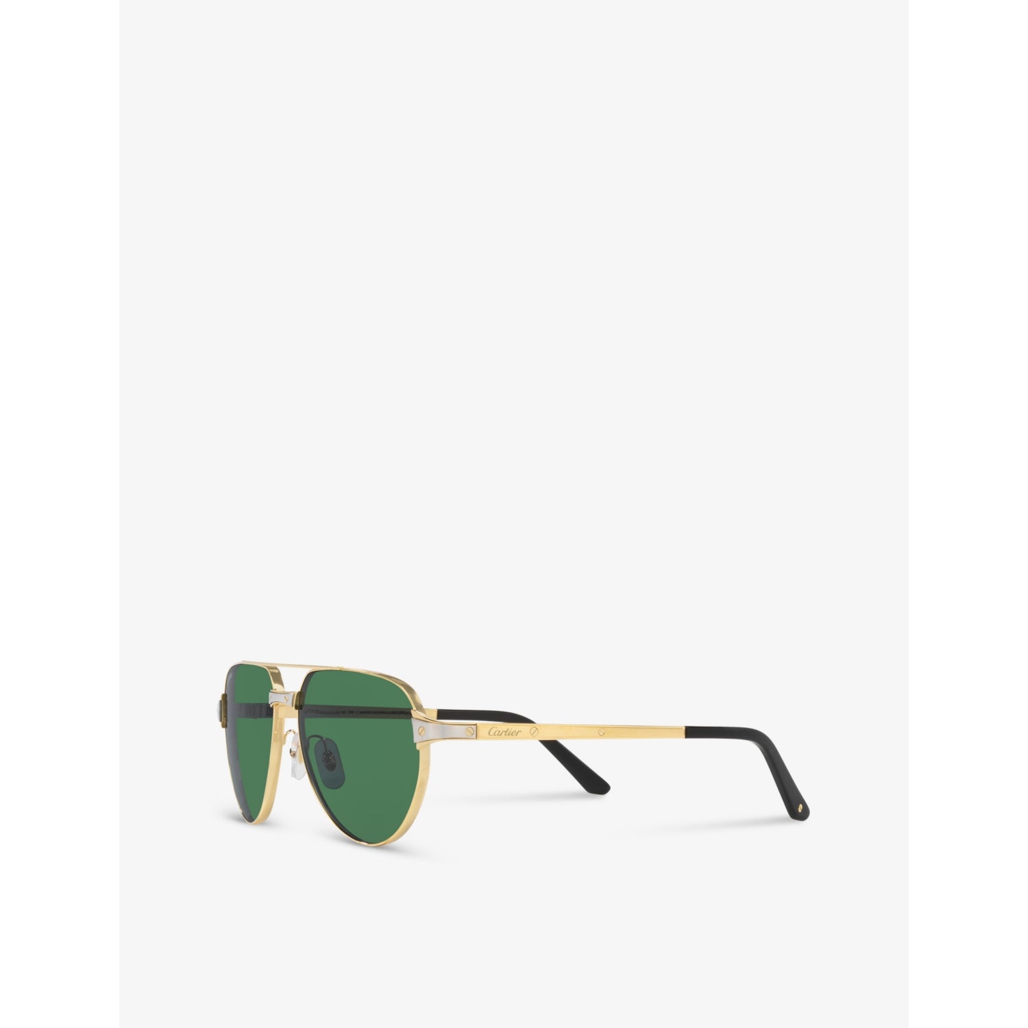 Cartier CT0425S pilot-frame metal sunglasses - British product