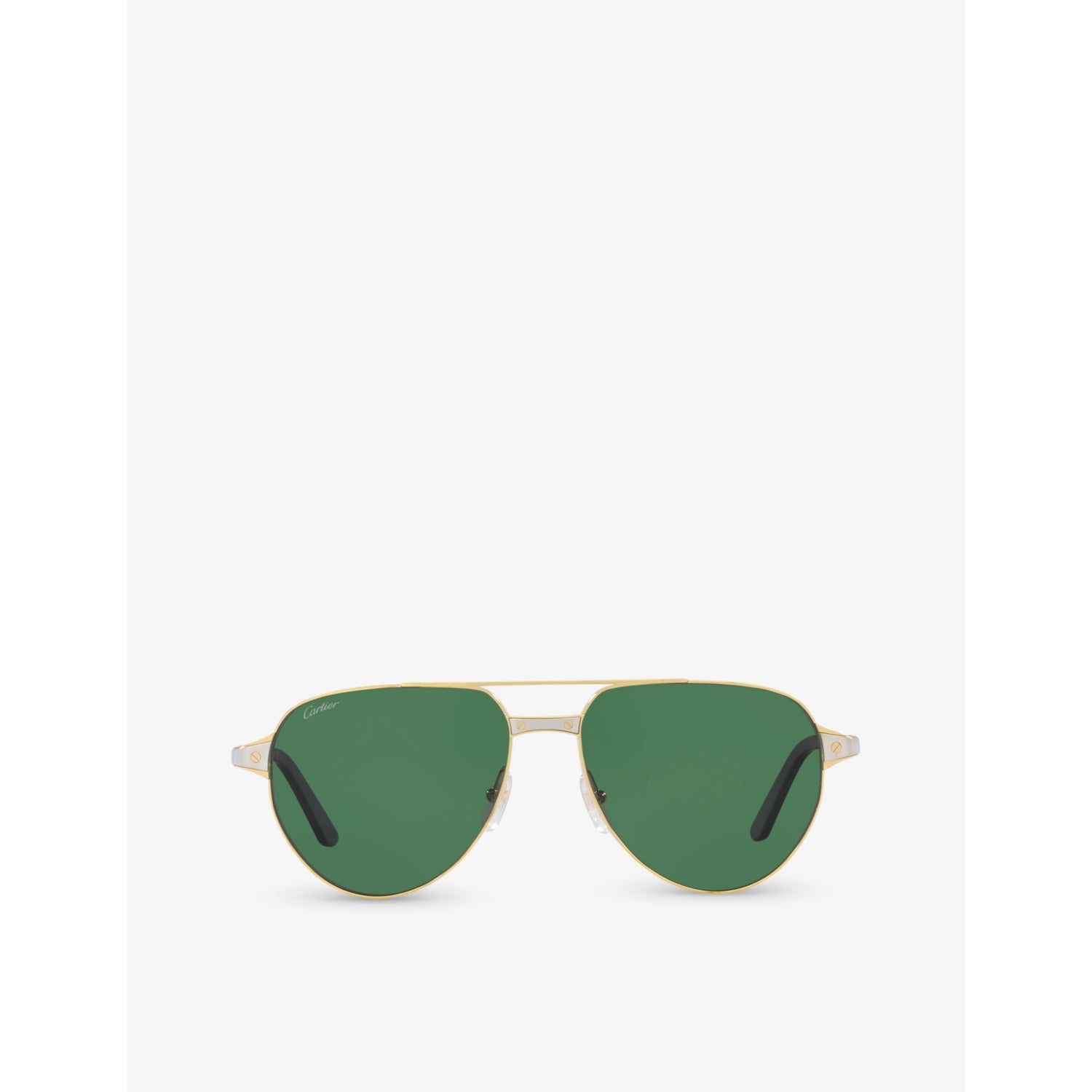 Cartier CT0425S pilot-frame metal sunglasses - British product