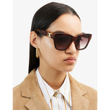 Celine irregular-frame acetate sunglasses CL000403, UK version