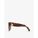 Celine irregular-frame acetate sunglasses CL000403, UK version