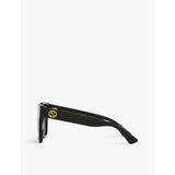 Gucci square-frame acetate sunglasses (British brand)