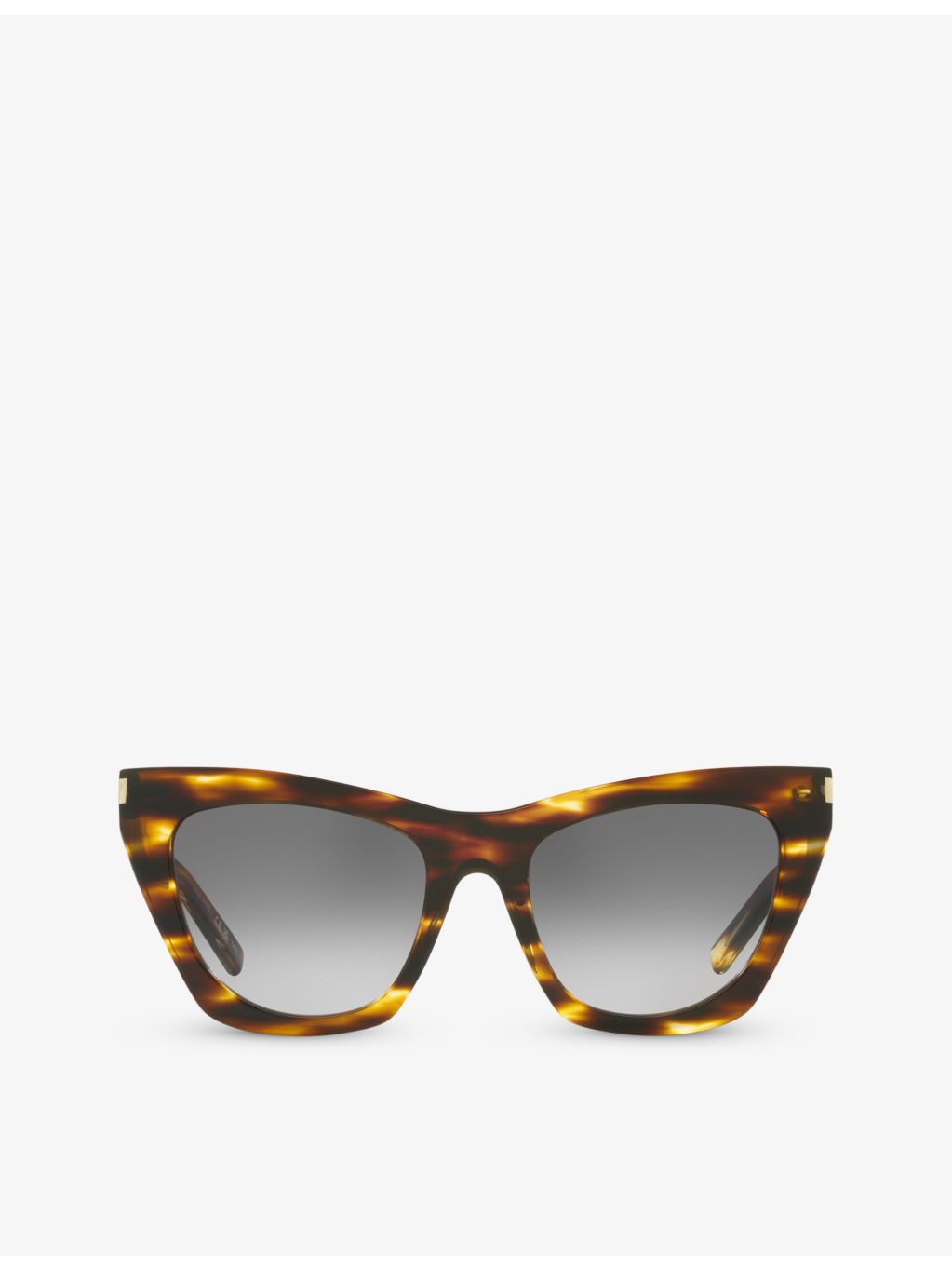 Saint Laurent SL214 cat-eye acetate sunglasses, imported from the UK