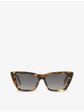 Saint Laurent SL276 cat-eye acetate sunglasses, UK version