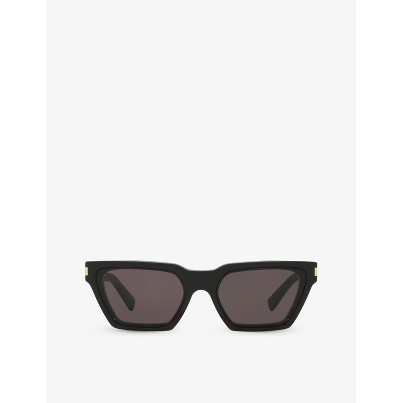 Saint Laurent Calista cat-eye acetate sunglasses, imported from the UK