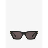 Saint Laurent Calista cat-eye acetate sunglasses, imported from the UK