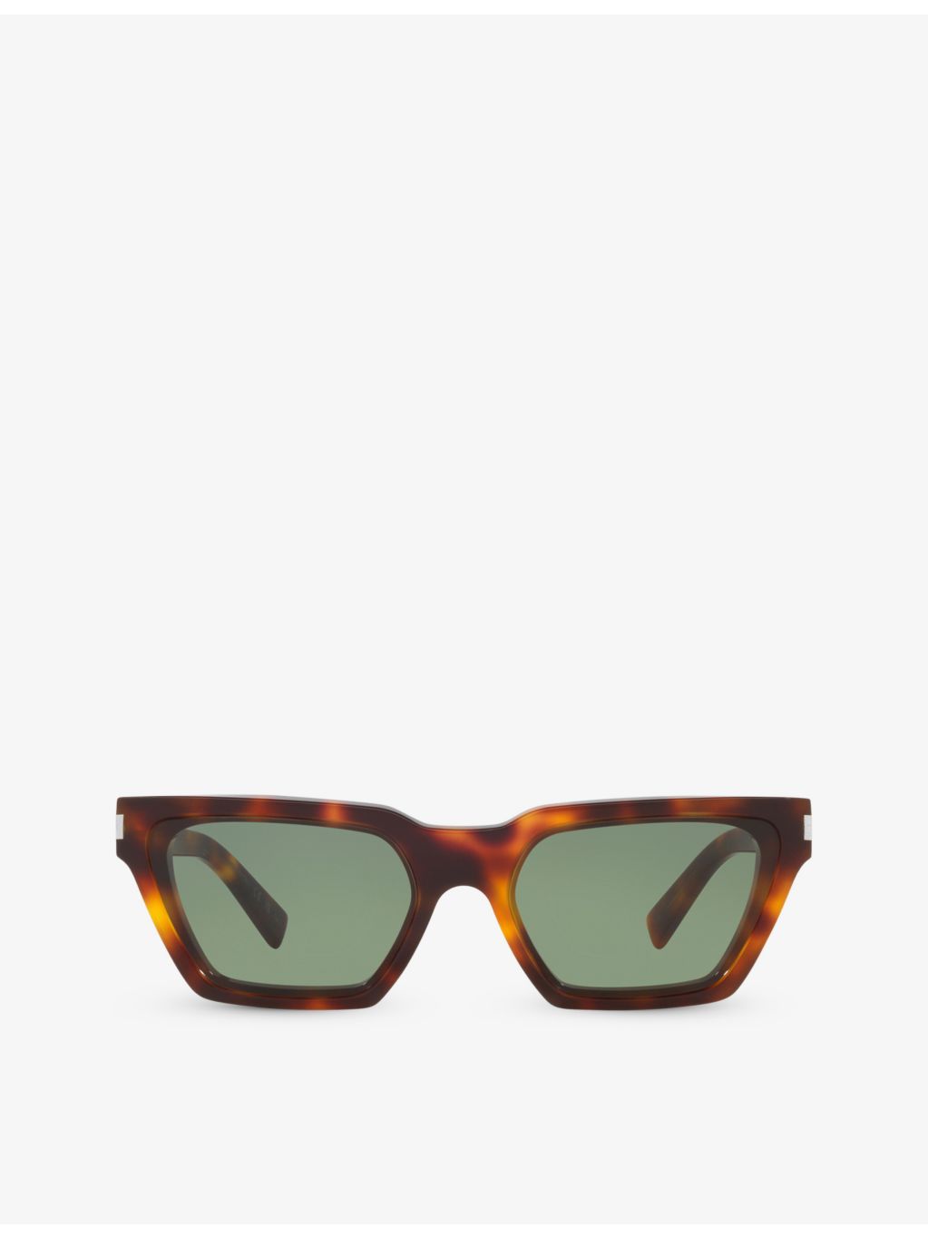 Saint Laurent SL633 Calista cat-eye acetate sunglasses, imported from the UK