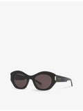 Saint Laurent SL639 cat-eye acetate sunglasses, imported from the UK