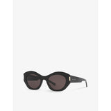 Saint Laurent SL639 cat-eye acetate sunglasses, imported from the UK