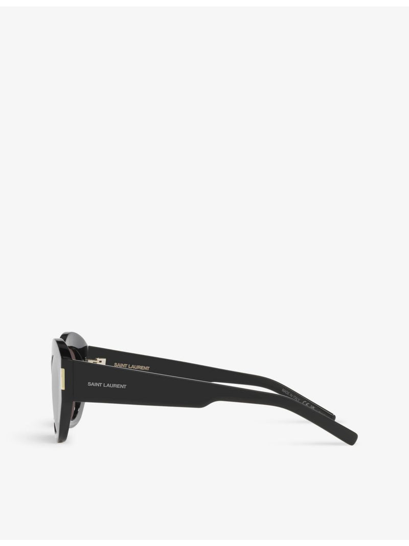 Saint Laurent SL639 cat-eye acetate sunglasses, imported from the UK