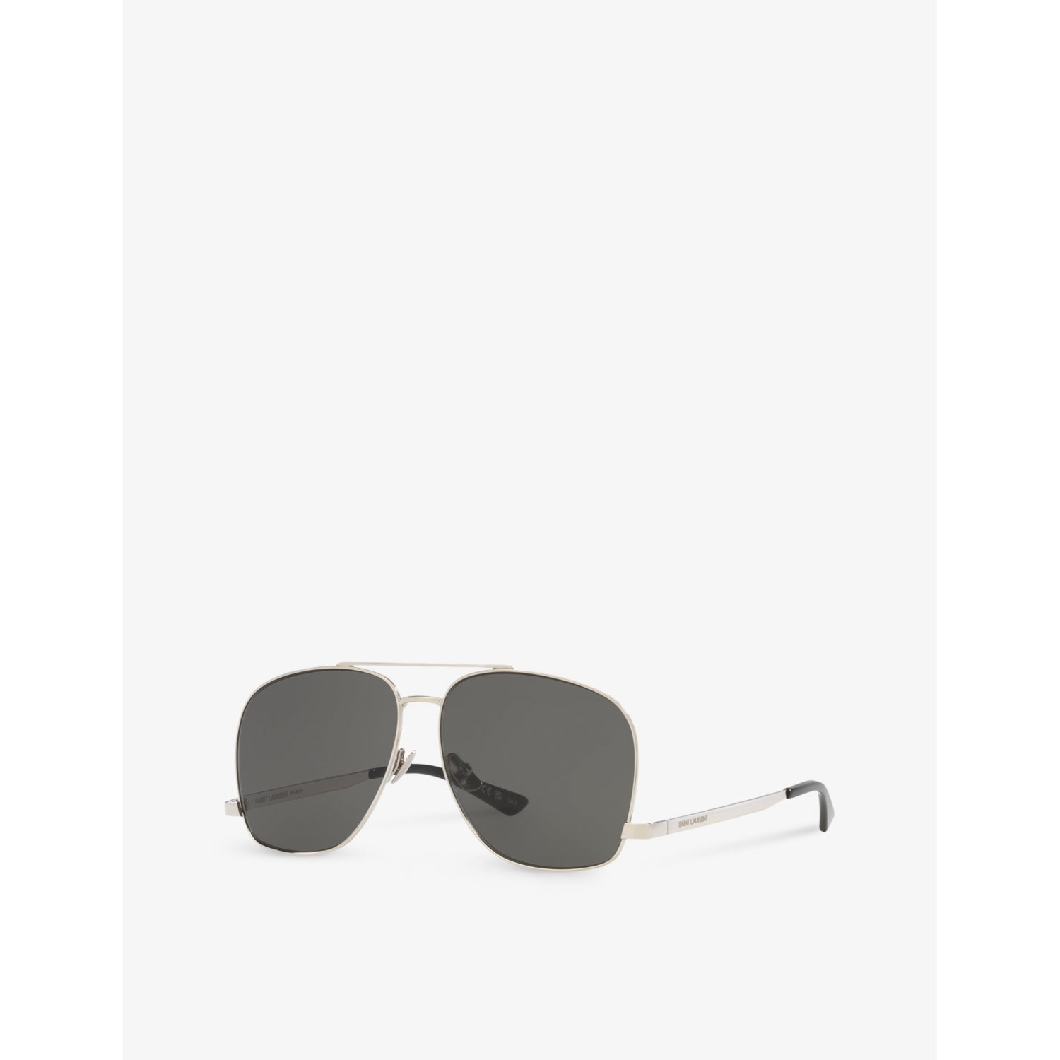 Saint Laurent pilot-frame metal sunglasses, imported from the UK