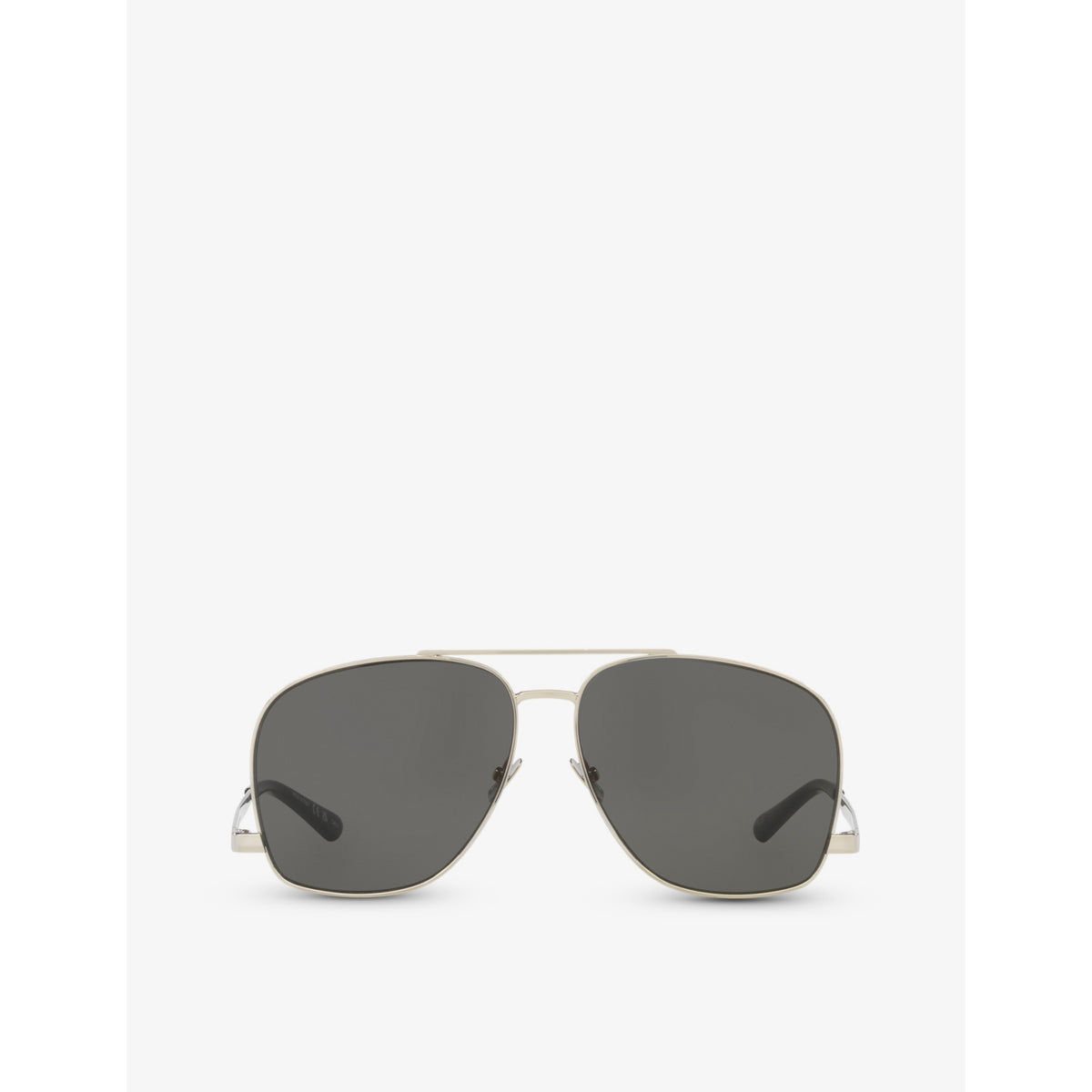 Saint Laurent pilot-frame metal sunglasses, imported from the UK