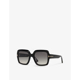 Tom Ford Kaya square-frame acetate sunglasses, UK version
