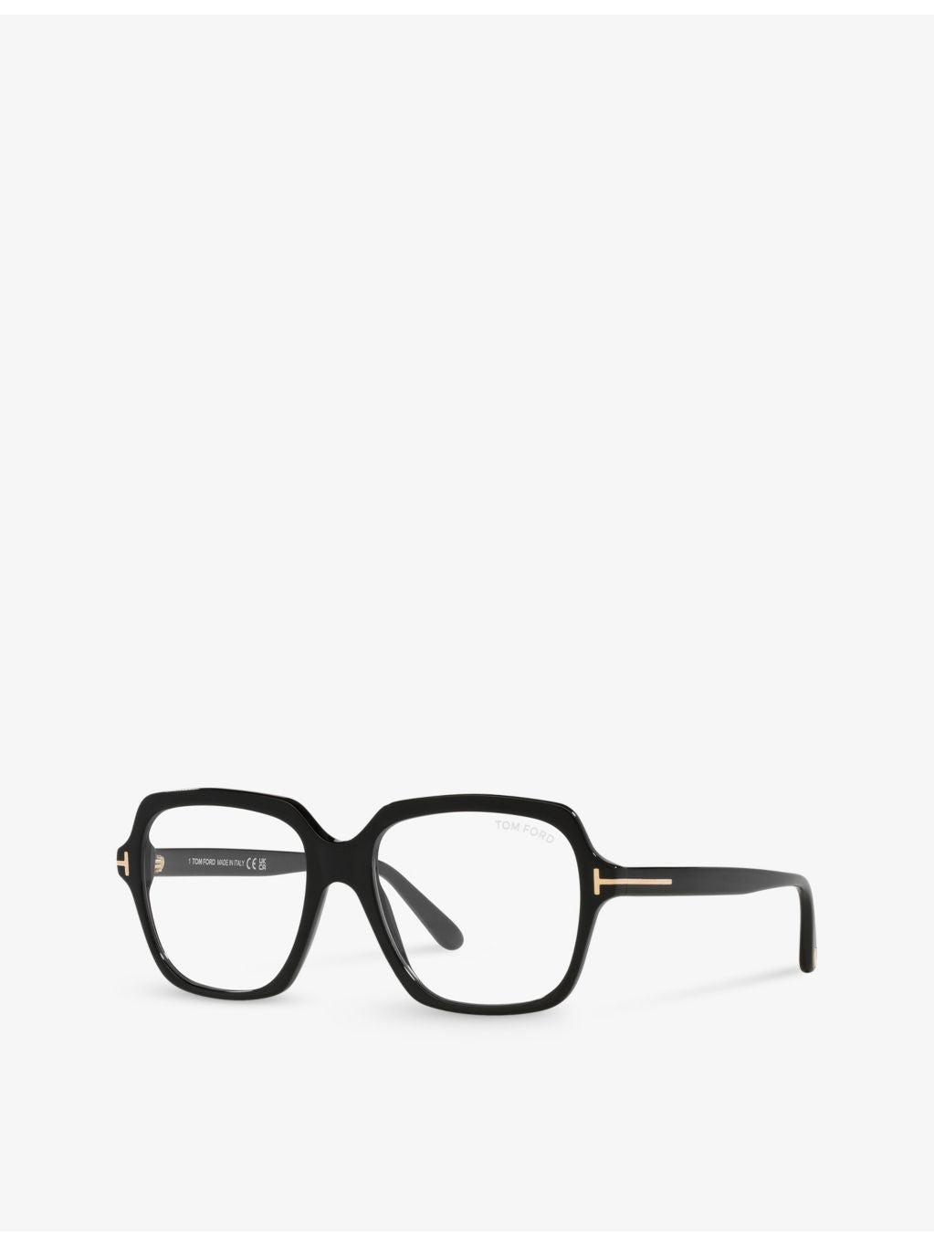 Tom Ford FT5908-B irregular-frame acetate glasses - British product