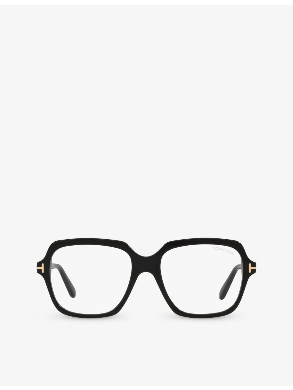 Tom Ford FT5908-B irregular-frame acetate glasses - British product