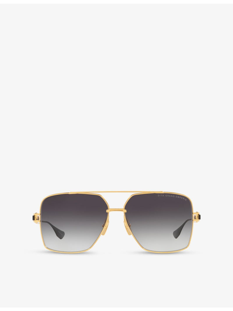DITA pilot-frame metal sunglasses, imported from the UK
