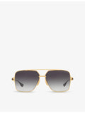 DITA pilot-frame metal sunglasses, imported from the UK