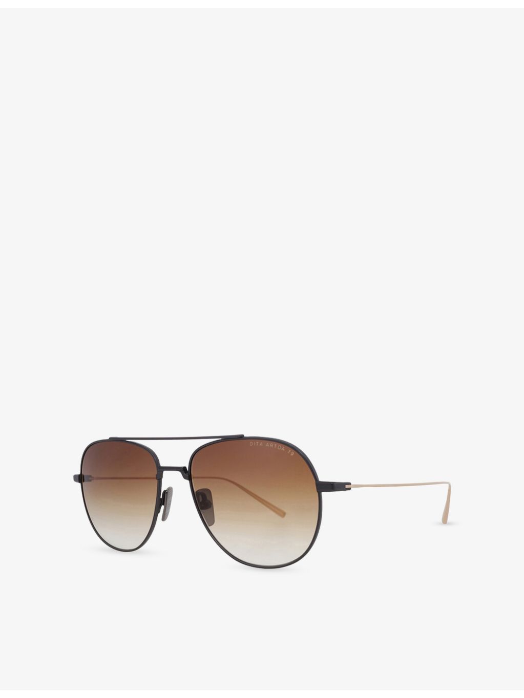 DITA Artoa 79 pilot sunglasses with gold-tone hardware, imported from the UK