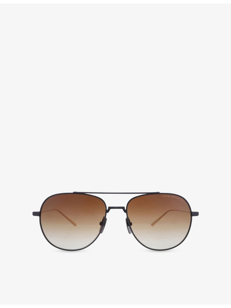DITA Artoa 79 pilot sunglasses with gold-tone hardware, imported from the UK