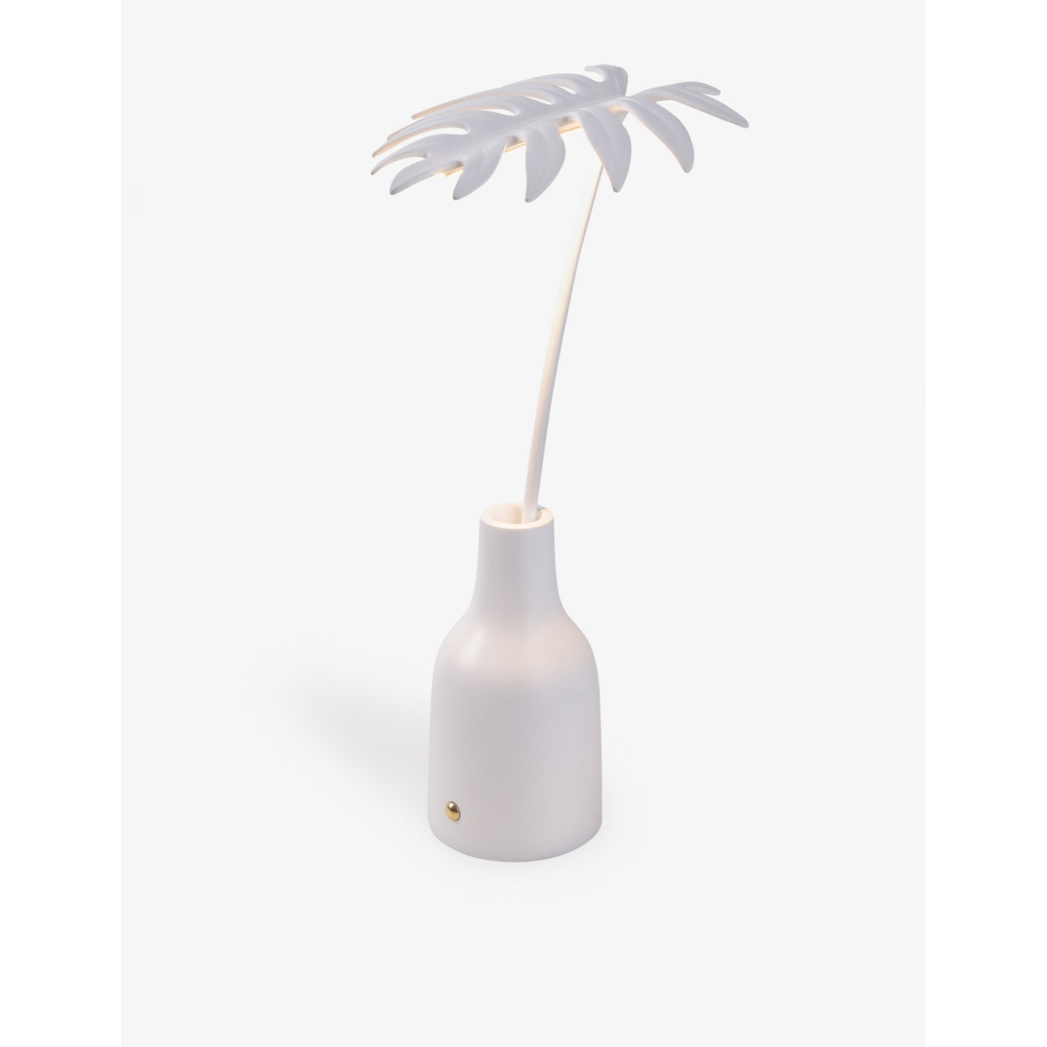 Seletti leaf resin table lamp in leaf design 36cm (British brand)