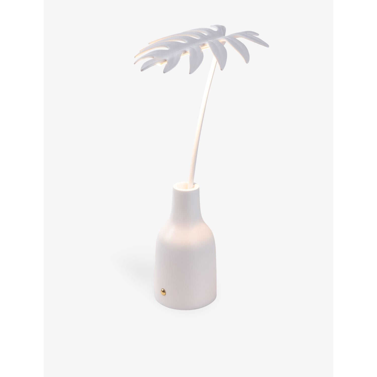 Seletti leaf resin table lamp in leaf design 36cm (British brand)
