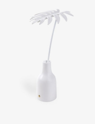 Seletti leaf resin table lamp in leaf design 36cm (British brand)