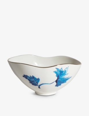 Seletti Acid Chinese-leaves porcelain salad bowl 18cm, UK version