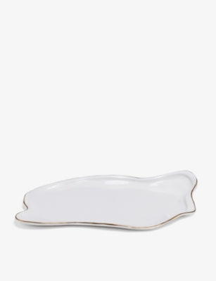Seletti porcelain tray irregular shape 43cm, imported from the UK