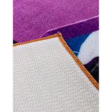 Seletti lipstick print plastic mat 60cm x 90cm, imported from the UK