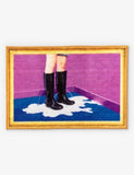 Seletti lipstick print plastic mat 60cm x 90cm, imported from the UK