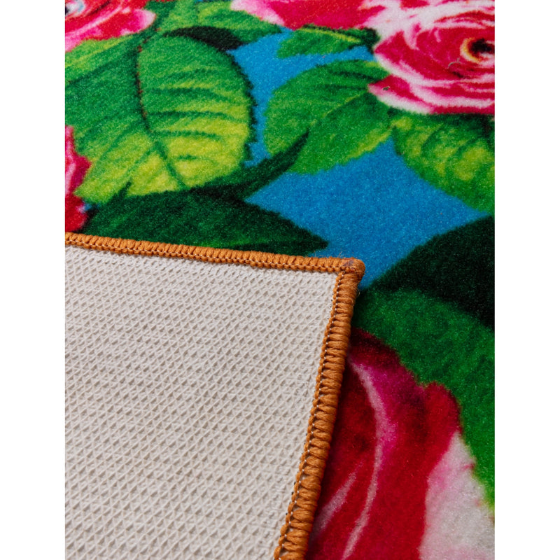Seletti floral kitchen mat 60x200cm - British product