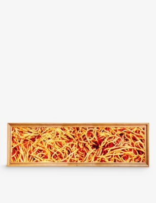 Seletti spaghetti kitchen mat 60 x 200cm, imported from the UK