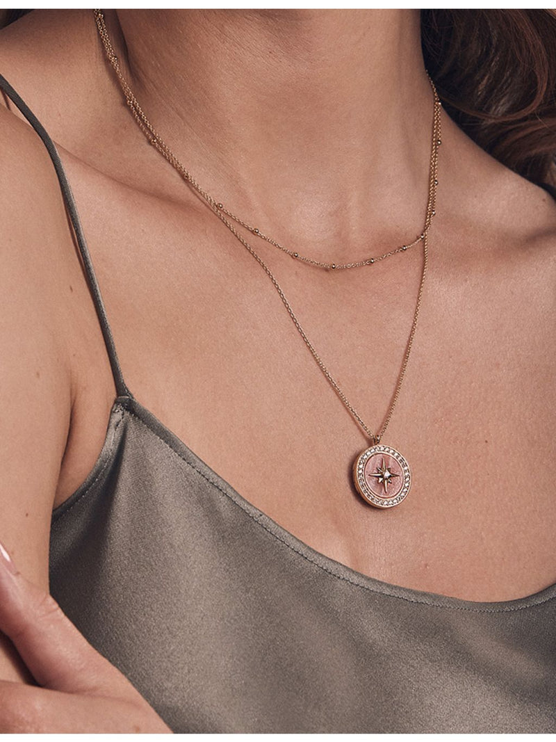 Astley Clarke Polaris large locket necklace, imported from the UK