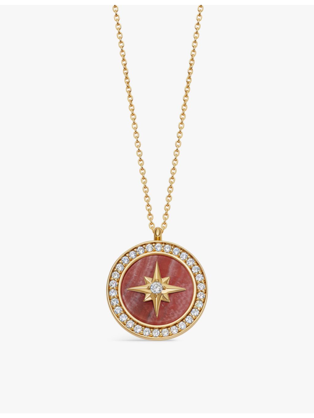 Astley Clarke Polaris large locket necklace, imported from the UK