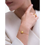 Astley Clarke locket bracelet 18ct gold-plated sterling silver, imported from the UK